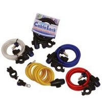 OXFORD Zabezpieczenie antykrad Cable Lock czerwony OXFORD Zabezpieczenie antykrad Cable Lock czerwony