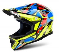 AIROH JUNIOR ARCHER CHIEF BLUE GLOSS Kask Off-road AIROH JUNIOR ARCHER CHIEF BLUE GLOSS Kask Off-road