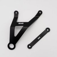 Mocowanie Wydechu + Zaślepka Podnóżka RG Racing H-D Pan America 21- Black