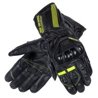OZONE RĘKAWICE SKÓRZANE RS600 BLACK/FLO YELLOW OZONE RĘKAWICE SKÓRZANE RS600 BLACK/FLO YELLOW