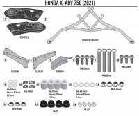 GIVI STELAŻ SAKW BOCZNYCH REMOVE-X HONDA X-ADV 750