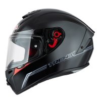 Kask Motocyklowy Nzi Trendy Stream Solid Nouveau Black