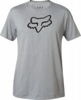 FOX T-SHIRT FOX LEGACY HEAD HEATHER GRAPHITE FOX T-SHIRT FOX LEGACY HEAD HEATHER GRAPHITE