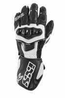 RĘKAWICE SKÓRZANE IXS RS300 BLACK/WHITE RĘKAWICE SKÓRZANE IXS RS300 BLACK/WHITE