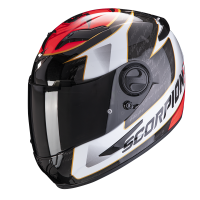 SCORPION KASK INTEGRALNY EXO-490 TOUR WHITE-RED SCORPION KASK INTEGRALNY EXO-490 TOUR WHITE-RED