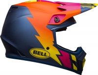 BELL KASK OFF-ROAD MX-9 MIPS STRIKE MATTE BL/OR/PI BELL KASK OFF-ROAD MX-9 MIPS STRIKE MATTE BL/OR/PI