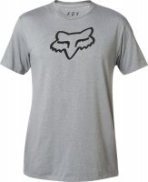 FOX T-SHIRT LEGACY FOX HEAD HEATHER GRAPHITE FOX T-SHIRT LEGACY FOX HEAD HEATHER GRAPHITE