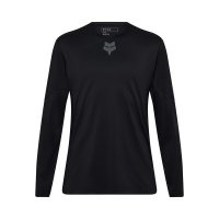 Koszulka Rowerowa Z Długim Rękawem Fox Flexair Black