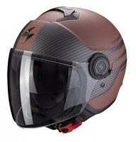 SCORPION KASK OTWARTY EXO-CITY MODA BROWN MATT BL SCORPION KASK OTWARTY EXO-CITY MODA BROWN MATT BL