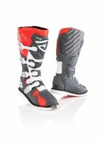 Buty Acerbis X-Race z ukrytym zawiasem sza/ czerw Buty Acerbis X-Race z ukrytym zawiasem sza/ czerw