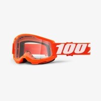 100 PROCENT GOGLE MODEL STRATA 2 ORANGE CLEAR 100 PROCENT GOGLE MODEL STRATA 2 ORANGE CLEAR