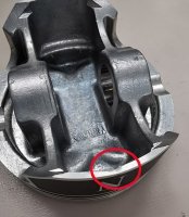 NAMURA NA-30002-16/2 TŁOK SUZUKI DRZ 400 (DRZ400) NAMURA NA-30002-16/2 TŁOK SUZUKI DRZ 400 (DRZ400)