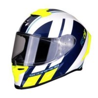 SCORPION KASK INTEGRALNY AIR CORPUS WH-BLU-NE YEL SCORPION KASK INTEGRALNY AIR CORPUS WH-BLU-NE YEL