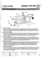 SHAD KSHH0V89T STELAŻ KUFRA TYŁ DO HONDA VFR 800 SHAD KSHH0V89T STELAŻ KUFRA TYŁ DO HONDA VFR 800