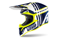 AIROH KASK OFF-ROAD WRAAP BROKEN BLUE GLOSS AIROH KASK OFF-ROAD WRAAP BROKEN BLUE GLOSS
