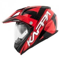KAPPA HKKV30FFHRB KASK KV30 ENDURO FLASH DUAL CZERWONY/CZARNY KAPPA HKKV30FFHRB KASK KV30 ENDURO FLASH DUAL CZERWONY/CZARNY