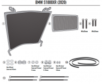 GIVI OSŁONA CHŁODNICY BMW S 1000 XR (20 > 22)
