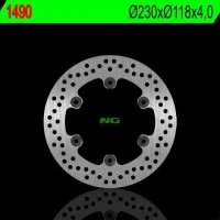 NG1490 TARCZA HAMULCOWA YAMAHA YZF 125R '14-'15, MT 125 '15 (230X118X4) (6X8,5MM) NG1490 TARCZA HAMULCOWA YAMAHA YZF 125R '14-'15, MT 125 '15 (230X118X4) (6X8,5MM)