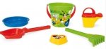 Komplet do piasku 6 el. Mickey Mouse WADER 77237