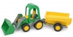 Traktor Farmer z Przyczepą Wader 35223