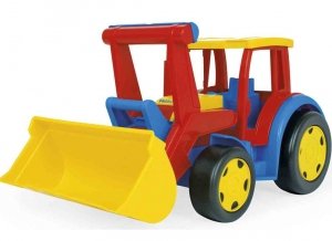Gigant Traktor ładowarka czerwono-żółtym Wader 66009
