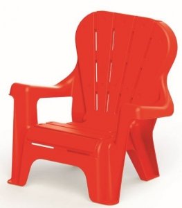 Krzesło plastikowe CZERWONE Dolu DL3107