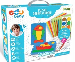 Puzzle Creat&Draw morze WADER 42110