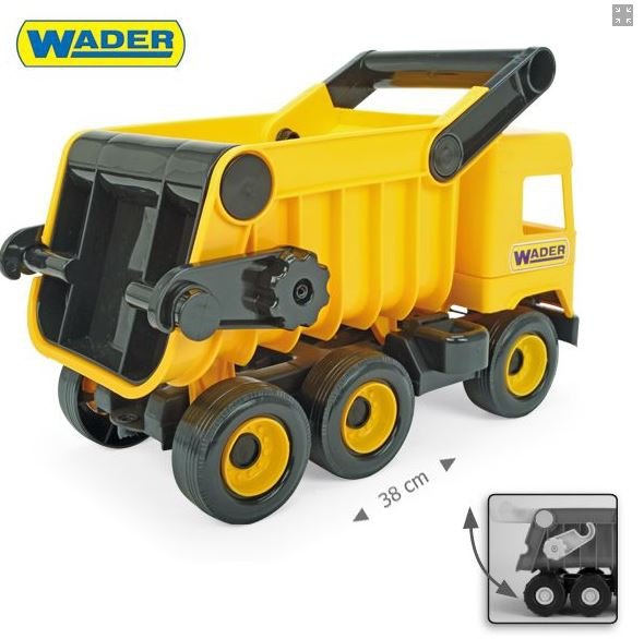  Middle Truck wywrotka yellow w kartonie Wader 32121