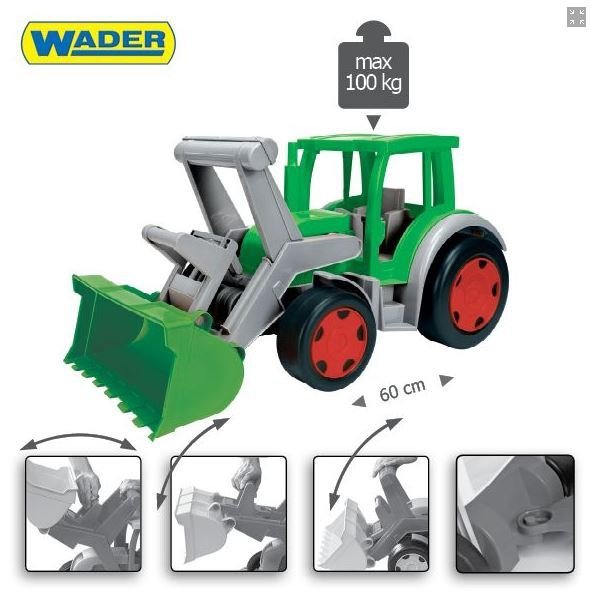 Gigant Traktor Farmer ładowarka Wader 66015