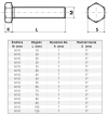 ŚRUBA A2 M 10X35 82105 OP.1SZT