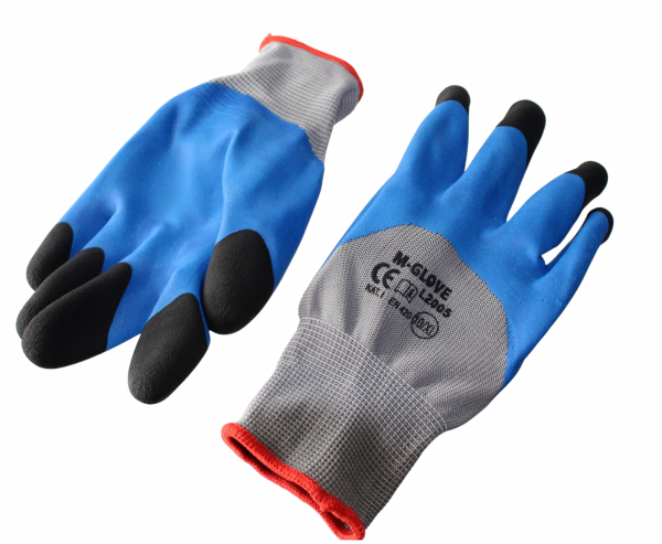 RĘKAWICE OCHRONE RWNY IBI BLUE ROZ.9 12 PAR