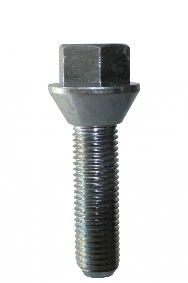 ŚRUBA DO KÓŁ STOŻEK 12X1.5X45 KLUCZ 17