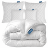 ZESTAW: KOŁDRA 140x200 MIKROFIBRA CAŁOROCZNA KOMA MEDIC LINE + 2 PODUSZKI 70x80 + 2 JAŚKI 40x40