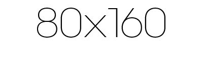 80x160