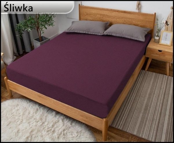 PRZEŚCIERADŁO FROTTE GRUBE Z GUMKĄ 60x180 cm