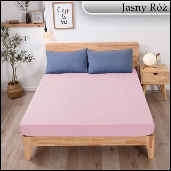 PRZEŚCIERADŁO FROTTE Z GUMKĄ 200x200 cm KWADRAT