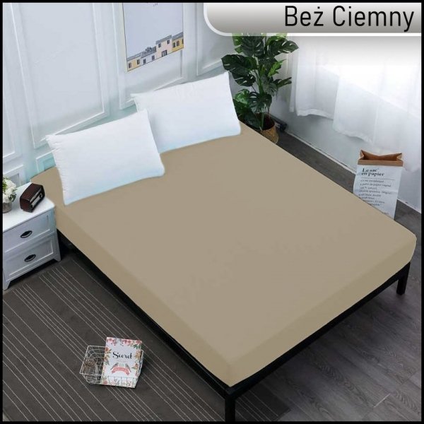 PRZEŚCIERADŁO JERSEY Z GUMKĄ 200x220 cm RULON
