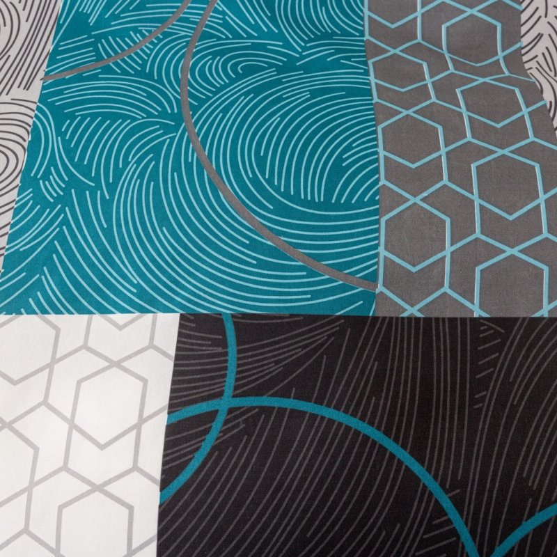 POŚCIEL 200x220 BAWEŁNA KOMPLET POŚCIELI BAWEŁNIANEJ + 2 POSZEWKI A-3055