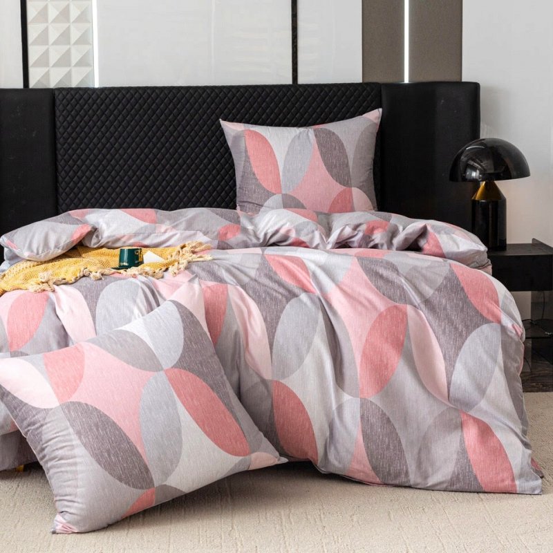 POŚCIEL 160x200 BAWEŁNA KOMPLET POŚCIELI BAWEŁNIANEJ + 2 POSZEWKI A-3085