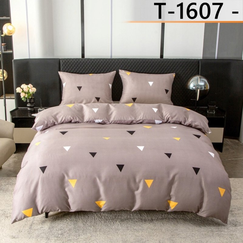 POŚCIEL 200x220 KOMPLET POŚCIELI + 2 POSZEWKI WZÓR T-1607