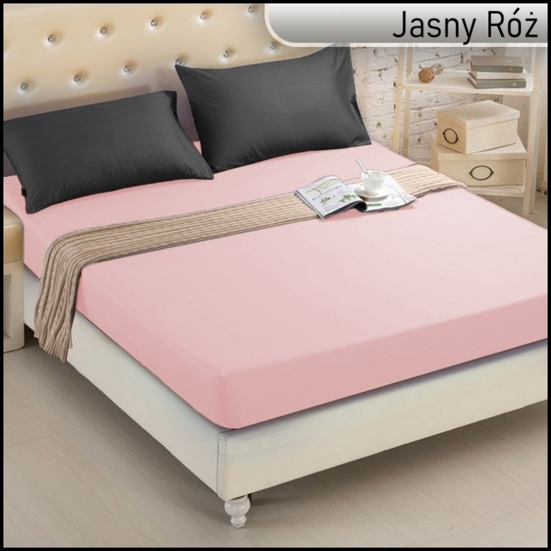 PRZEŚCIERADŁO FROTTE Z GUMKĄ 160x200 cm RULON