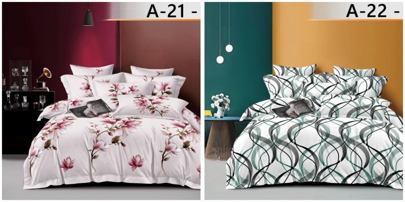 POŚCIEL 160x200 BAWEŁNIANA KOMPLET POŚCIELI +2 POSZEWKI + PRZEŚCIERADŁO MIX  (WYBIERZ)