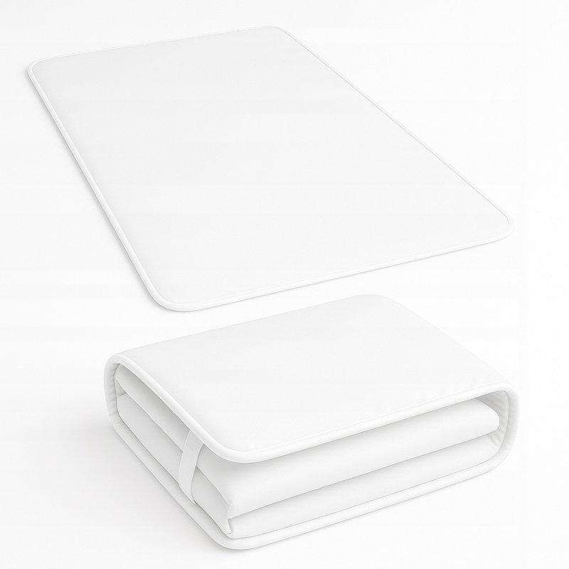 Ochraniacz na materac 180x200 BAWEŁNA WODOODPORNY 90C topper Z GUMKĄ POLSKI