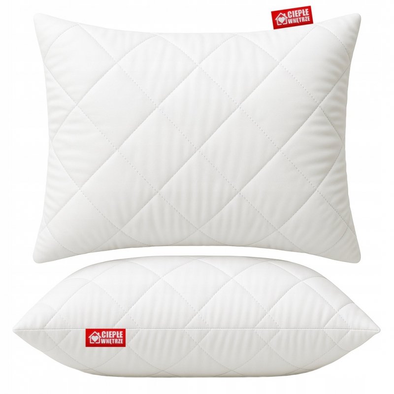 Gruba Poduszka 40x60 Mikrofibra z Zamkiem