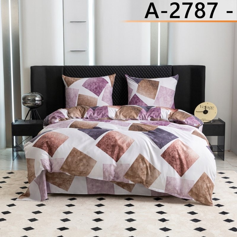 POŚCIEL 200x220 BAWEŁNA KOMPLET POŚCIELI BAWEŁNIANEJ + 2 POSZEWKI A-2787