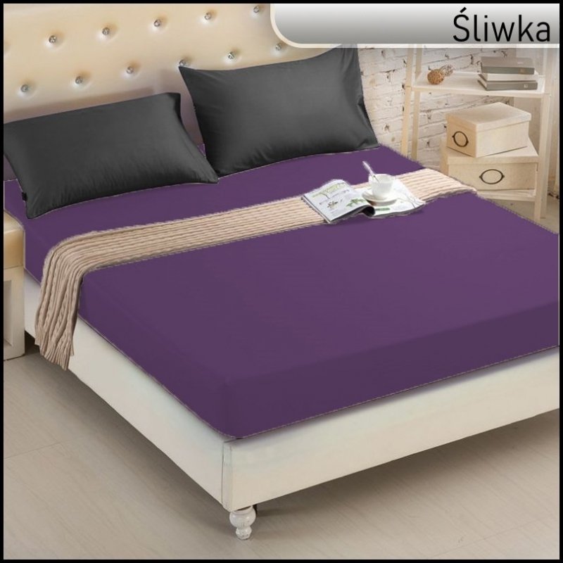 PRZEŚCIERADŁO FROTTE Z GUMKĄ 70x200 cm RULON