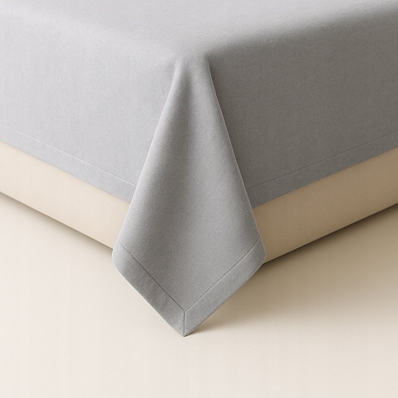 PRZEŚCIERADŁO FLANELOWE 160×200 100% BAWEŁNA POLSKA JAKOŚĆ KOLOR SZARY