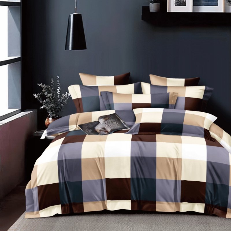 POŚCIEL 200x220 BAWEŁNA KOMPLET POŚCIELI BAWEŁNIANEJ + 2 POSZEWKI WZÓR A-16