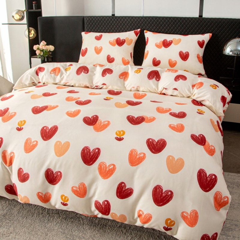 POŚCIEL 140x200 KOMPLET POŚCIELI + POSZEWKA WZÓR T-1606