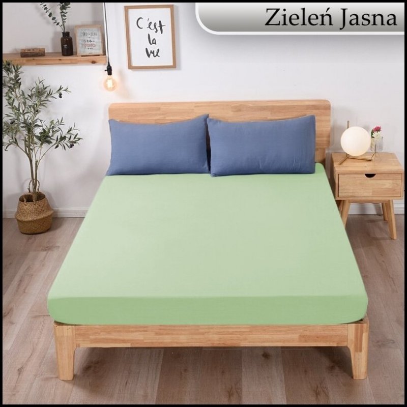 PRZEŚCIERADŁO JERSEY Z GUMKĄ 200x200 cm KWADRAT